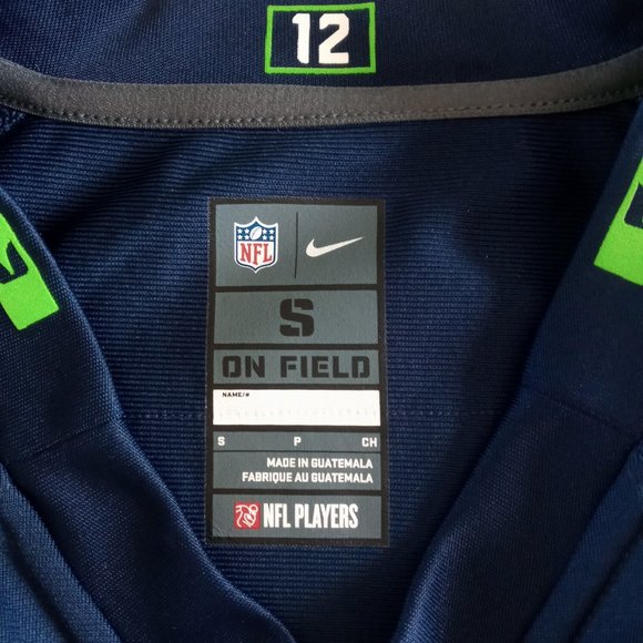 Nike NFL Seattle Seahawks Russell Wilson #3 On Field jersey size small - Picture 6 of 12